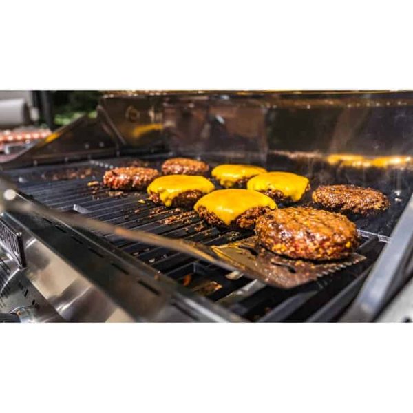 Grills 4   Burner Built In Liquid Propane 60000 BTU Gas Grill with Side Burner and Cabinet - Image 6