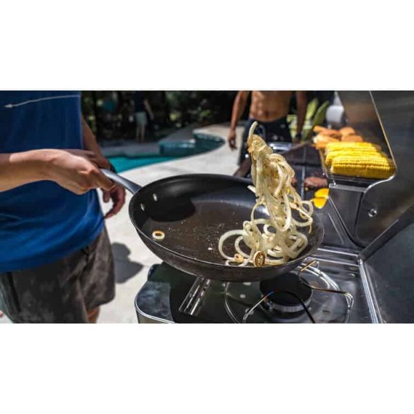 Grills 4   Burner Built In Liquid Propane 60000 BTU Gas Grill with Side Burner and Cabinet - Image 7