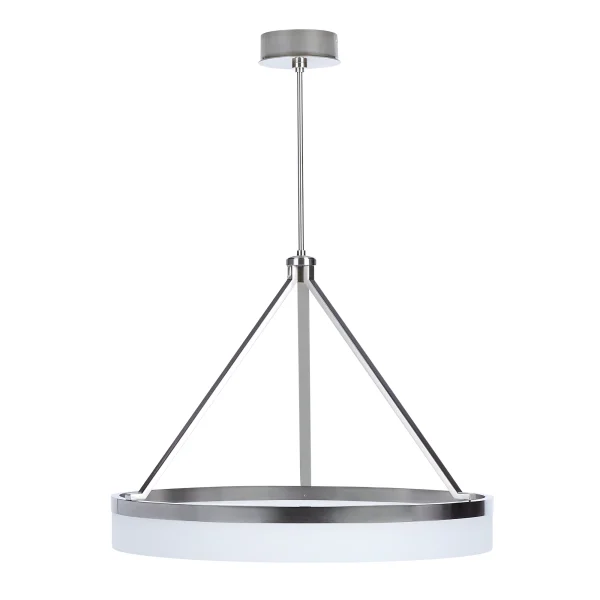 Origin 21 CPL11BNK Lynnpark Brushed Nickel Modern/Contemporary Cylinder LED Pendant Light - Image 3