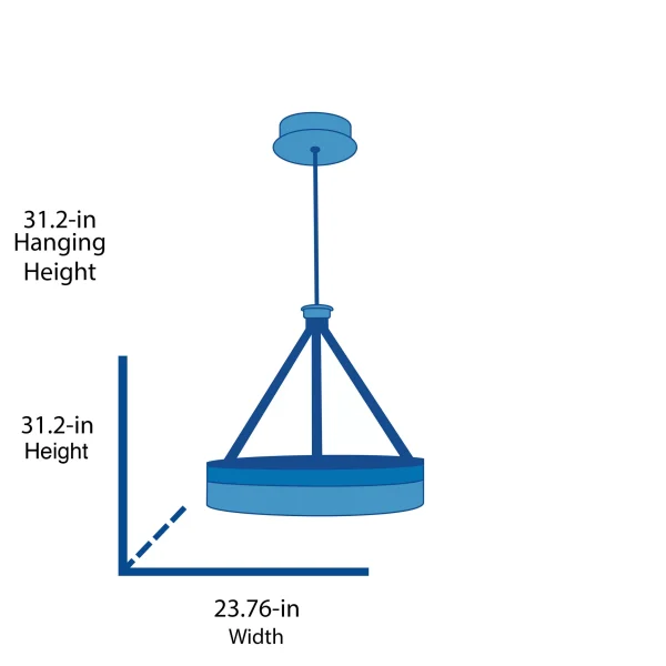 Origin 21 CPL11BNK Lynnpark Brushed Nickel Modern/Contemporary Cylinder LED Pendant Light - Image 4