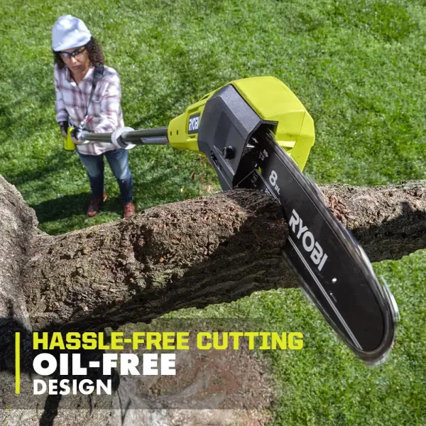 P2510 ONE+ 18V 8 in. Cordless Oil-Free Pole Saw with 1.5 Ah Battery and Charger - Image 6