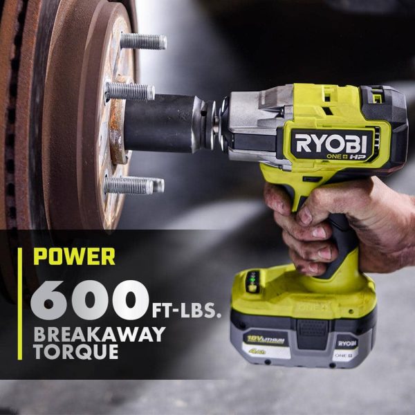 P262 ONE+ HP 18V Brushless Cordless 4-Mode 1/2 in. Impact Wrench (Tool Only) - Image 3