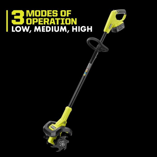 P2750VNM ONE+ 18V 8 in. Cordless Cultivator with 4.0 Ah Battery and Charger - Image 7
