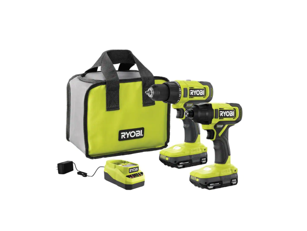 PCL1200K2 ONE+ 18V Cordless 2-Tool Combo Kit with Drill Driver, Impact Driver, (2) 1.5 Ah Batteries, and Charger