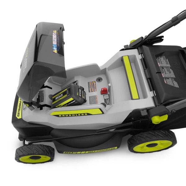 RY401180VNM 40V HP Brushless 20 in. Cordless Electric Battery Walk Behind Self-Propelled Mower with 6.0 Ah Battery and Charger - Image 12