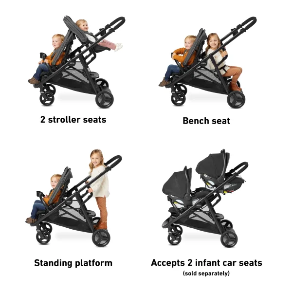 Graco Ready2Grow 2.0 Double Stroller   Rafa - Image 5