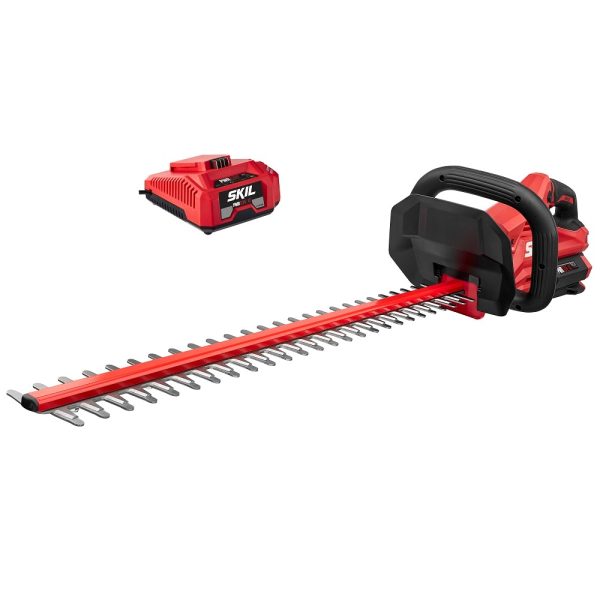 HT4221-10 PWR CORE 40 40-Volt 24-in Dual Cordless Electric Hedge Trimmer 2.5 Ah (Battery   Charger Included)