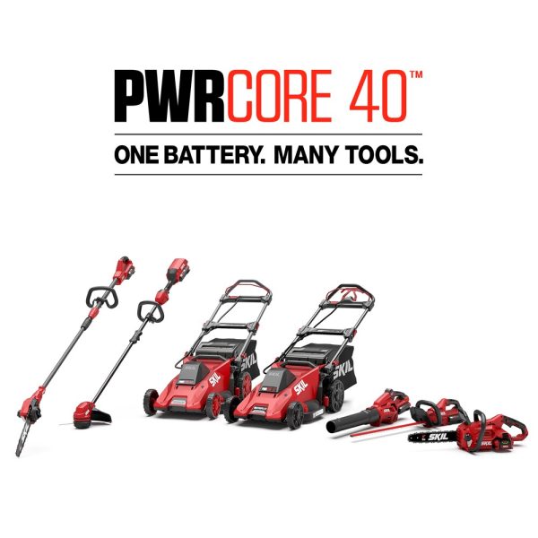 HT4221-10 PWR CORE 40 40-Volt 24-in Dual Cordless Electric Hedge Trimmer 2.5 Ah (Battery   Charger Included) - Image 3