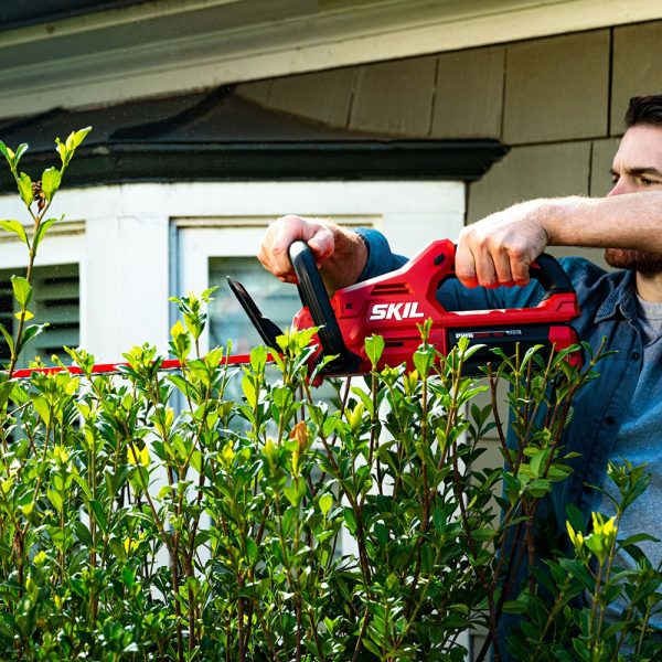 HT4221-10 PWR CORE 40 40-Volt 24-in Dual Cordless Electric Hedge Trimmer 2.5 Ah (Battery   Charger Included) - Image 9