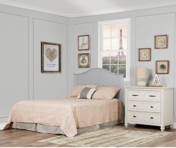 Dream On Me Ella Pebble Grey 5-in-1 Convertible Crib - Image 6