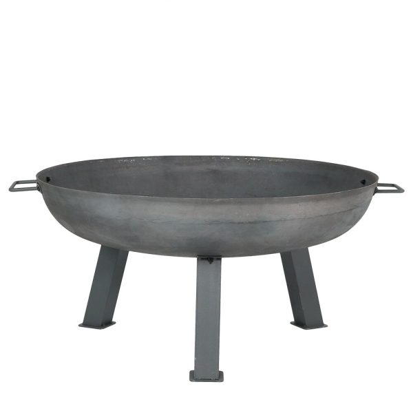 Decor RCM-LG569-STEEL 30-in W Silver Cast Iron Wood-Burning Fire Pit - Image 5