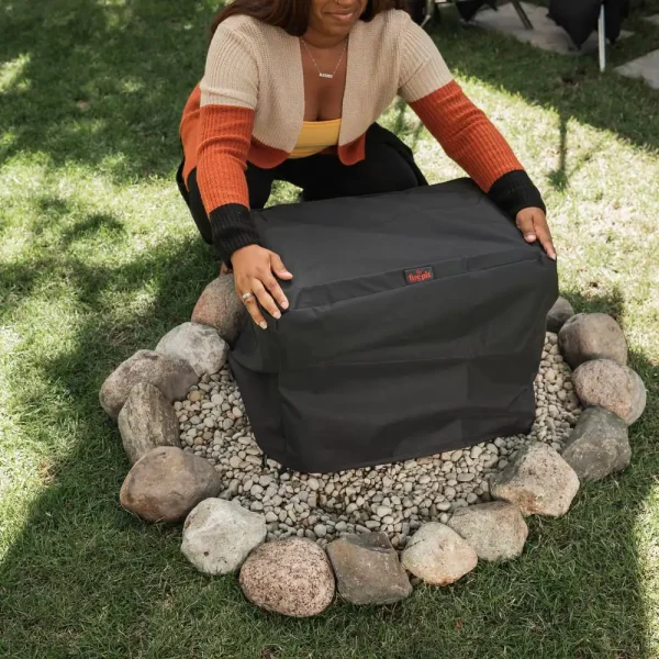 TIKI 112000268 Portable Fire Pit Metal Black - Image 6