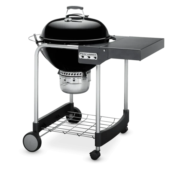 Performer Black Charcoal Grill | Gourmet BBQ System, Easy Cleaning - Image 4