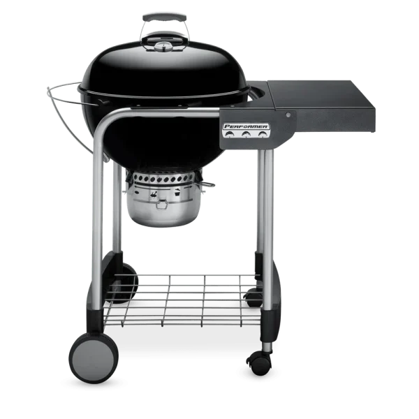 Performer Black Charcoal Grill | Gourmet BBQ System, Easy Cleaning - Image 3