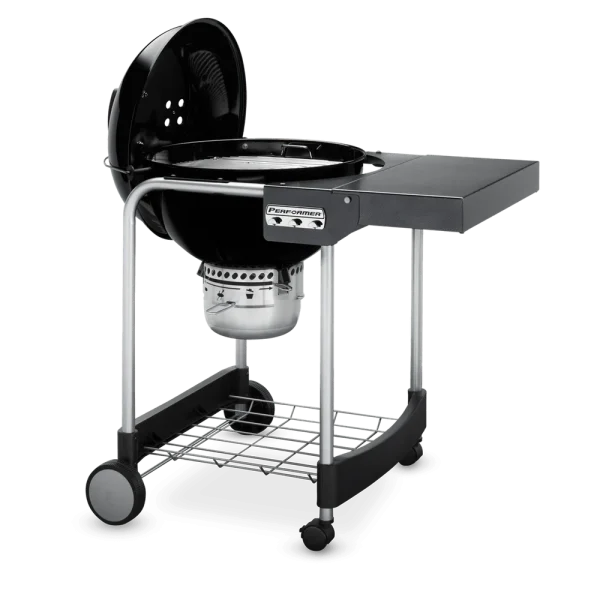 Performer Black Charcoal Grill | Gourmet BBQ System, Easy Cleaning - Image 2