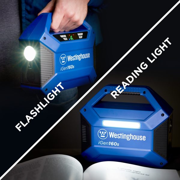 IN160S 100-Rated/150-Peak Watt Camping/RV Power Station 155-Watt Hour Portable Solar Generator - Image 11
