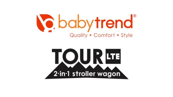 Baby Trend Tour LTE 2-in-1 Stroller Wagon   Desert Grey - Image 2