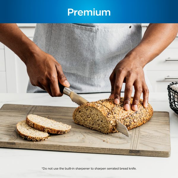 Foodi NeverDull Premium 17-Piece Knife Set with Built-in Sharpener - Image 2
