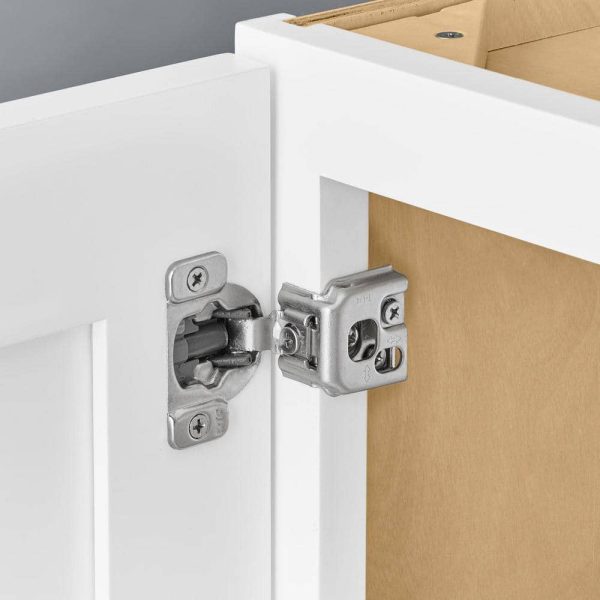 Bay W301812 Avondale 30 in. W x 12 in. D x 18 in. H Ready to Assemble Plywood Shaker Wall Bridge Kitchen Cabinet in  White - Image 6