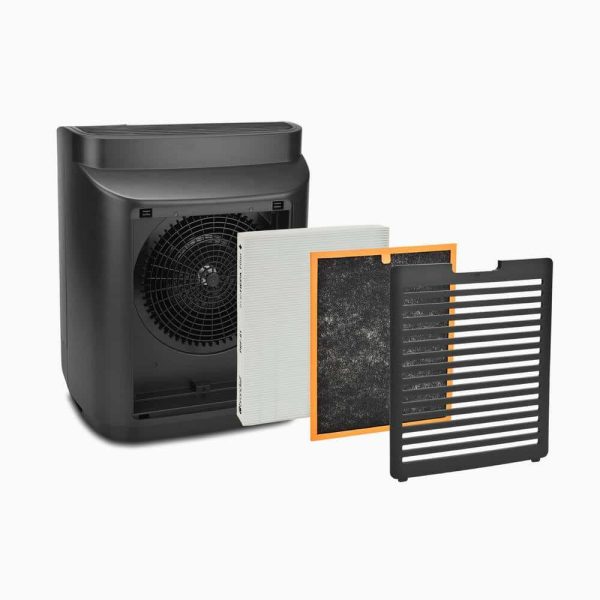 Brondell PR50-B O2+ Revive TrueHEPA Air Purifier Humidifier in Black - Image 5
