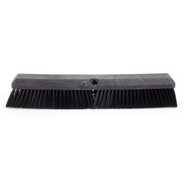 CFS Brands 41890EC03 Sparta 18 in. Black Polypropylene Push Broom Head (12-Pack)