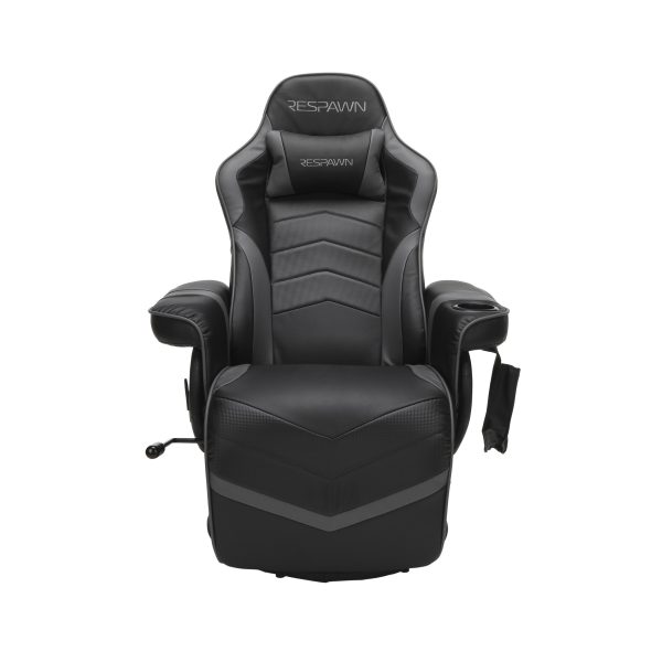RESPAWN 900 Gaming Recliner   Reclining Gaming Chair with Footrest, Gaming Chair Recliner, Gray