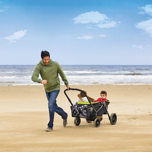 Evenflo Pivot Xplore All-Terrain Stroller Wagon (Wayfarer Black) - Image 12
