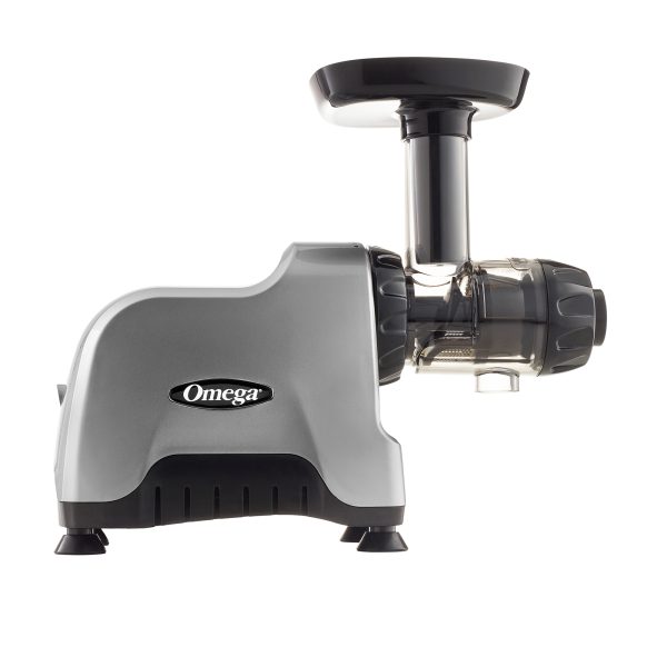 Omega Compact Slow Speed Multi-Purpose Nutrition Center Juicer, Silver, CNC80S - Image 6