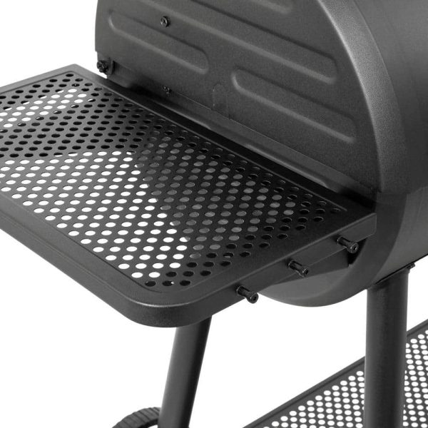 Char-Griller 1733 Smokin  Champ Charcoal Grill Offset Smoker in Black - Image 15