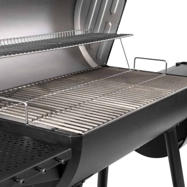 Char-Griller 1733 Smokin  Champ Charcoal Grill Offset Smoker in Black - Image 12