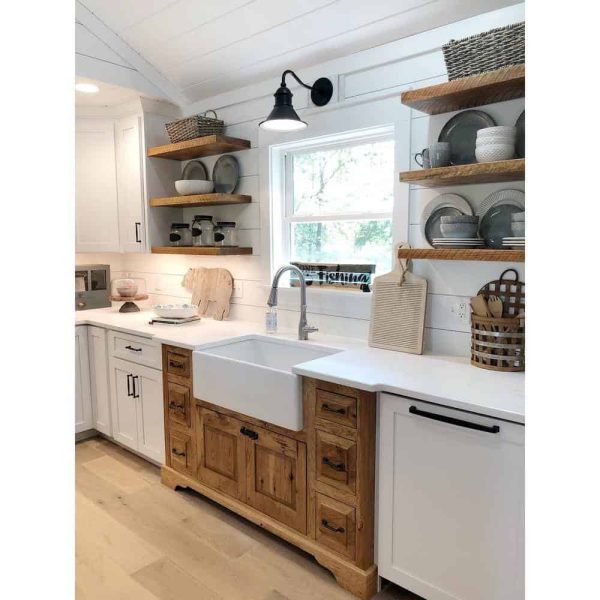 SINKOLOGY SK499-30FC Bradstreet II 30 in. Farmhouse Apron Front Undermount Single Bowl Crisp White Fireclay Kitchen Sink - Image 9