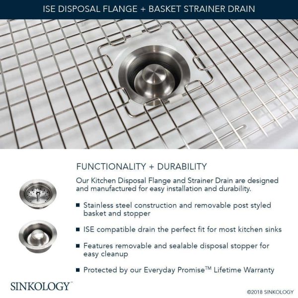 SINKOLOGY SK499-30FC Bradstreet II 30 in. Farmhouse Apron Front Undermount Single Bowl Crisp White Fireclay Kitchen Sink - Image 7