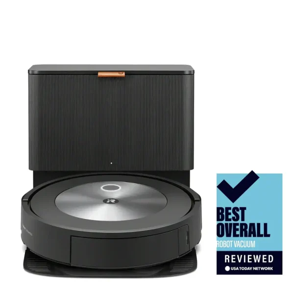 iRobot   Roomba j7+ (7550) Wi-Fi Connected Robot Vacuum with Automatic Dirt Disposal   Graphite - Image 3