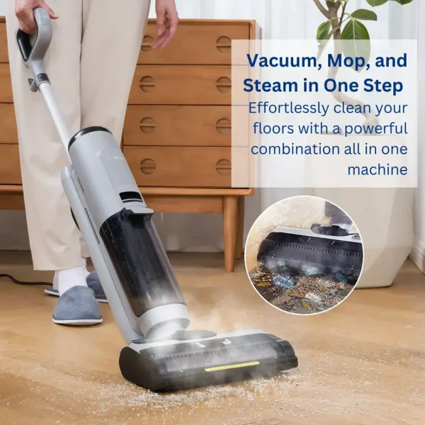 GO H2O Steam Floor Washer   Gray - Image 2