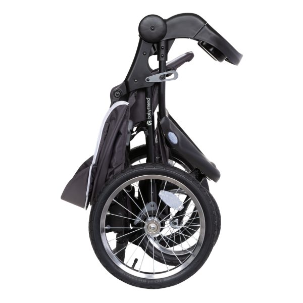 Baby Trend Xcel-R8 PLUS Jogging Stroller, Liberty Grey - Image 11