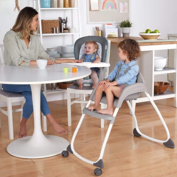 Ingenuity Trio 3-in-1 High Chair, Toddler Chair, and Booster, For Ages 6 Months and Up, Unisex   Nash - Image 11