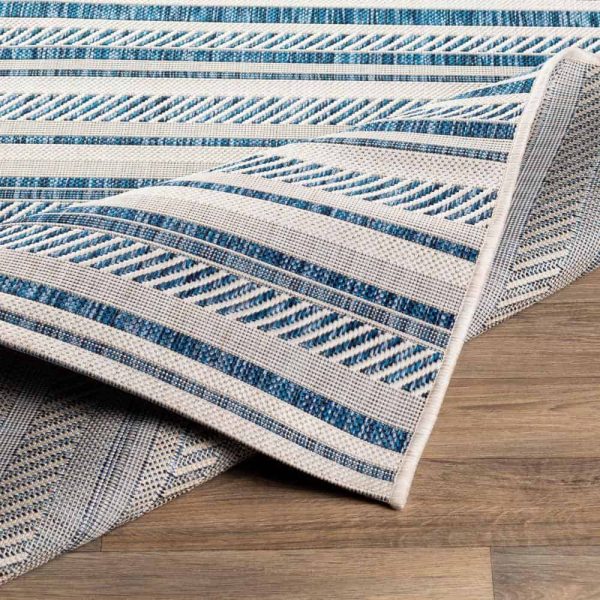 Artistic Weavers  Llyr Denim 7 ft. 10 in. x 10 ft. 2 in. Indoor/Outdoor Patio Area Rug - Image 3