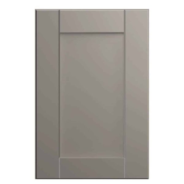 Bay Shaker 18 in. W x 24 in. D x 34.5 in. H Assembled Pull-Out Waste Bin Base Kitchen Cabinet in Dove Gray - Image 11