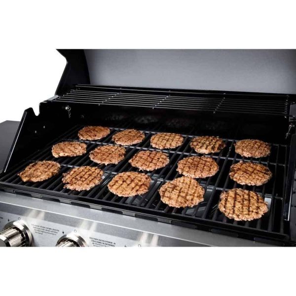 DGB515SDP-D 5-Burner Open Cart Propane Gas Grill in Stainless Steel with Side Burner - Image 11