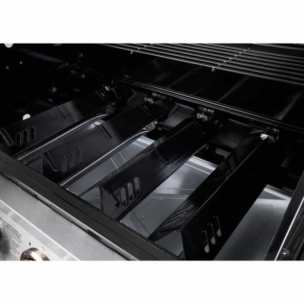 DGB515SDP-D 5-Burner Open Cart Propane Gas Grill in Stainless Steel with Side Burner - Image 7