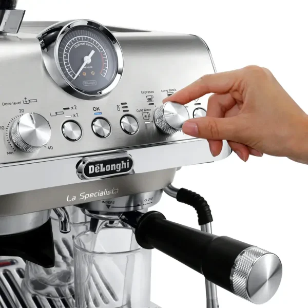 La Specialista Arte Evo Espresso Machine with Cold Brew   Stainless Steel - Image 3