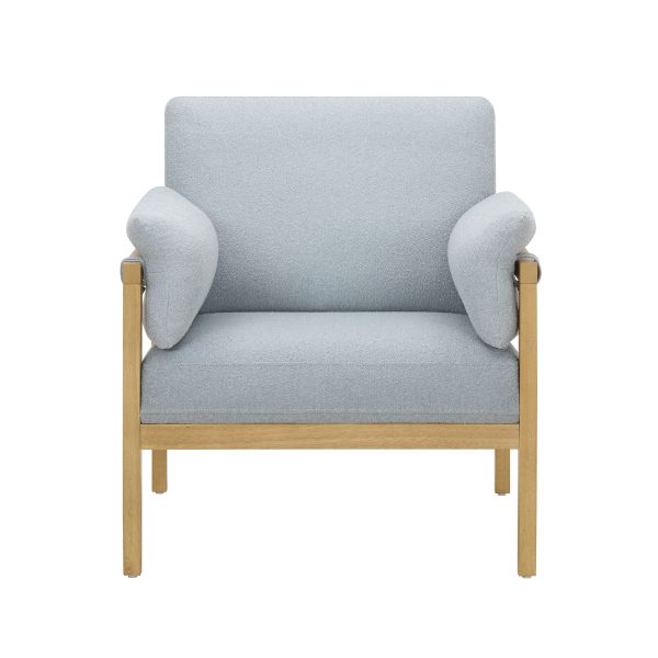 Beautiful Wrap Me Up Accent Chair With Removable Cushions by Drew, Cornflower Blue - Image 6