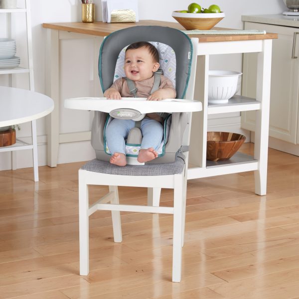 Ingenuity Trio 3-in-1 High Chair, Toddler Chair, and Booster, For Ages 6 Months and Up, Unisex   Nash - Image 9
