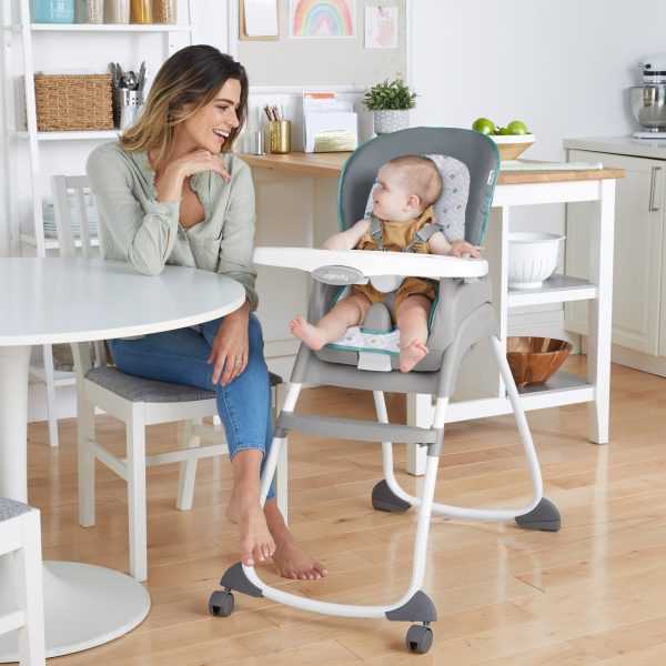 Ingenuity Trio 3-in-1 High Chair, Toddler Chair, and Booster, For Ages 6 Months and Up, Unisex   Nash - Image 3