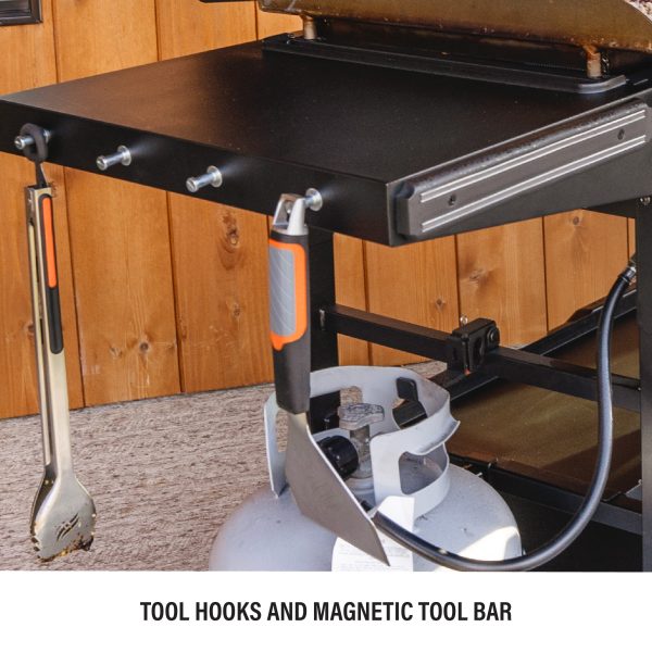 Original 4-Burner 36” Propane Griddle with Hood and Omnivore Griddle Plate - Image 3