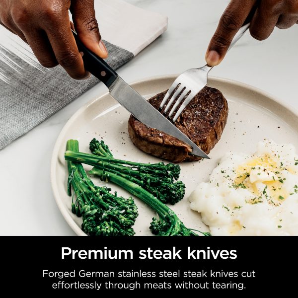 Foodi NeverDull Premium 17-Piece Knife Set with Built-in Sharpener - Image 4