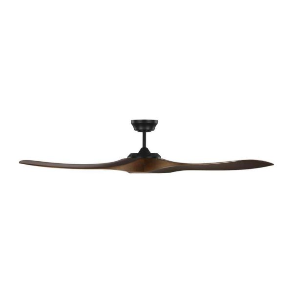 Generation Lighting Edge 60 in. Indoor Midnight Black Ceiling Fan - Image 6
