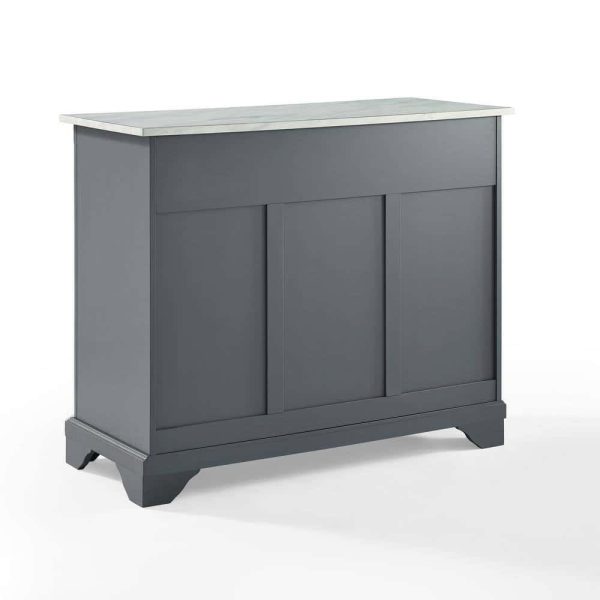 CROSLEY FURNITURE  Avery Grey Kitchen Island - Image 7