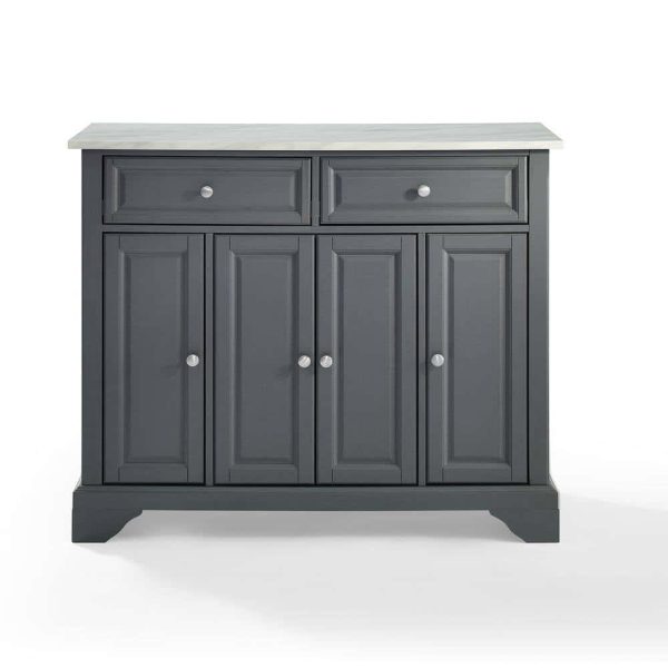 CROSLEY FURNITURE  Avery Grey Kitchen Island - Image 2