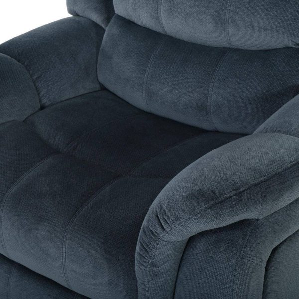 Hawthorne 39 in. Gray Polyester 3 Position Recliner - Image 7